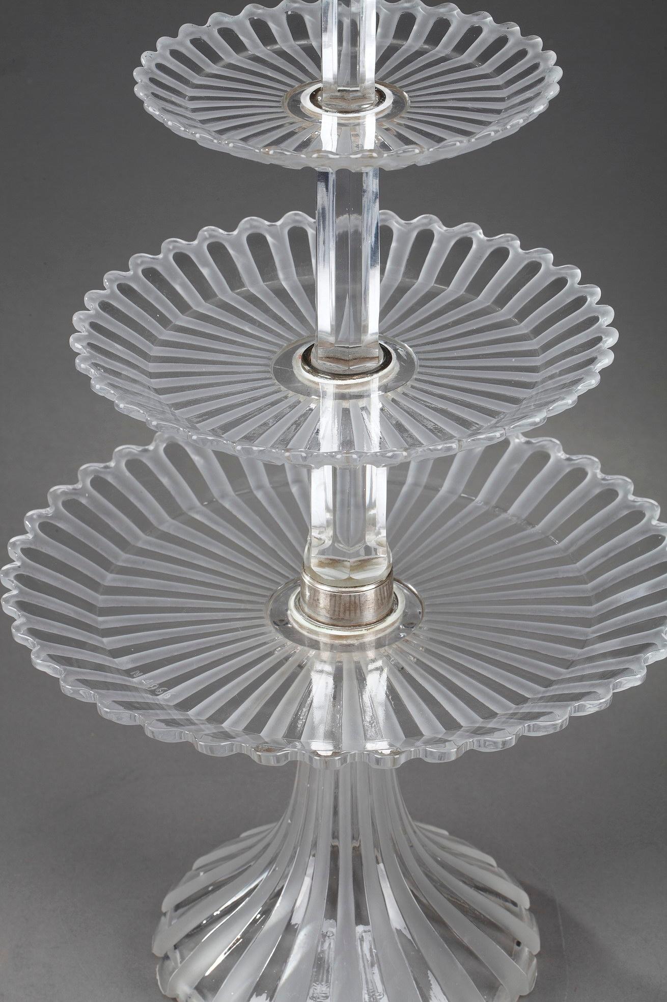 Baccarat Crystal Centerpiece, Late 19th Century Period 2