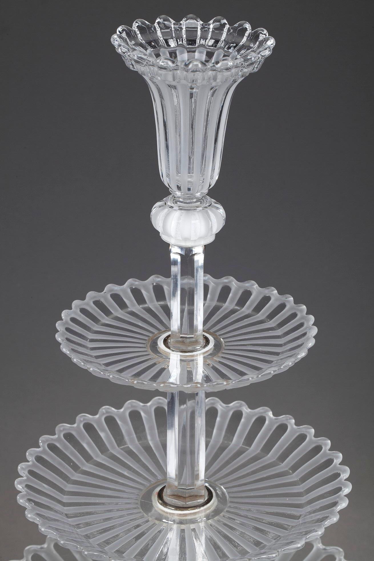 Baccarat Crystal Centerpiece, Late 19th Century Period 3