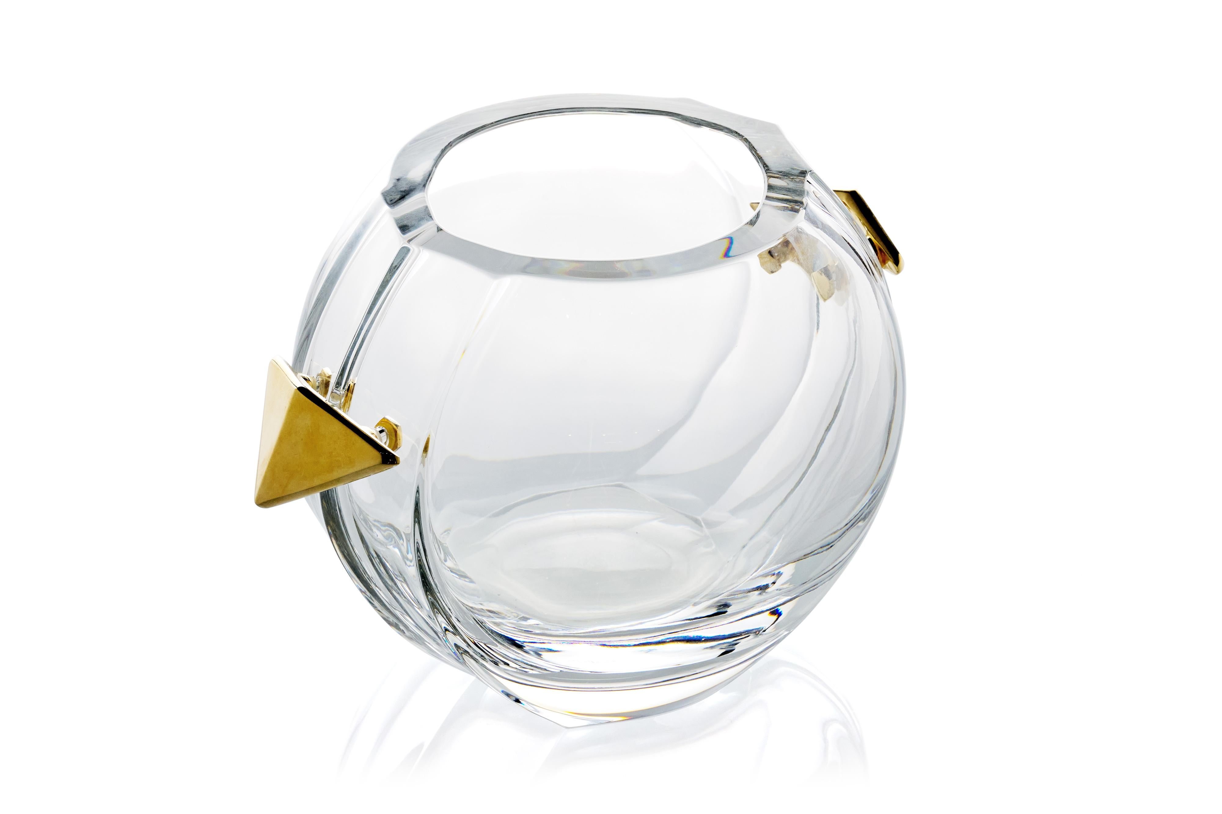 Modern Baccarat Crystal Champagne Bucket