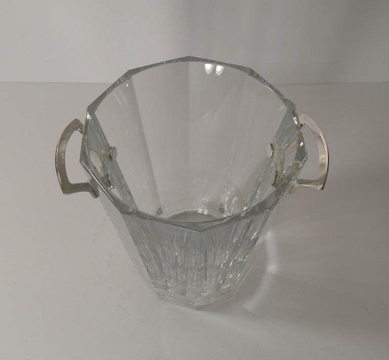 Baccarat Crystal Champagne Bucket / Wine Cooler, "Maxim" at 1stDibs