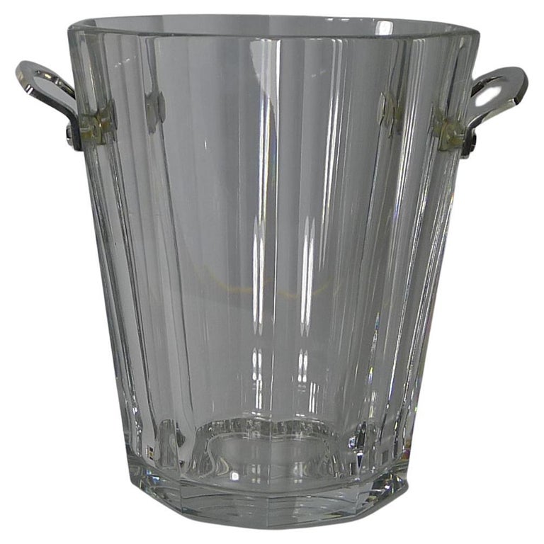 Baccarat Crystal Champagne Bucket / Wine Cooler, "Maxim" at 1stDibs