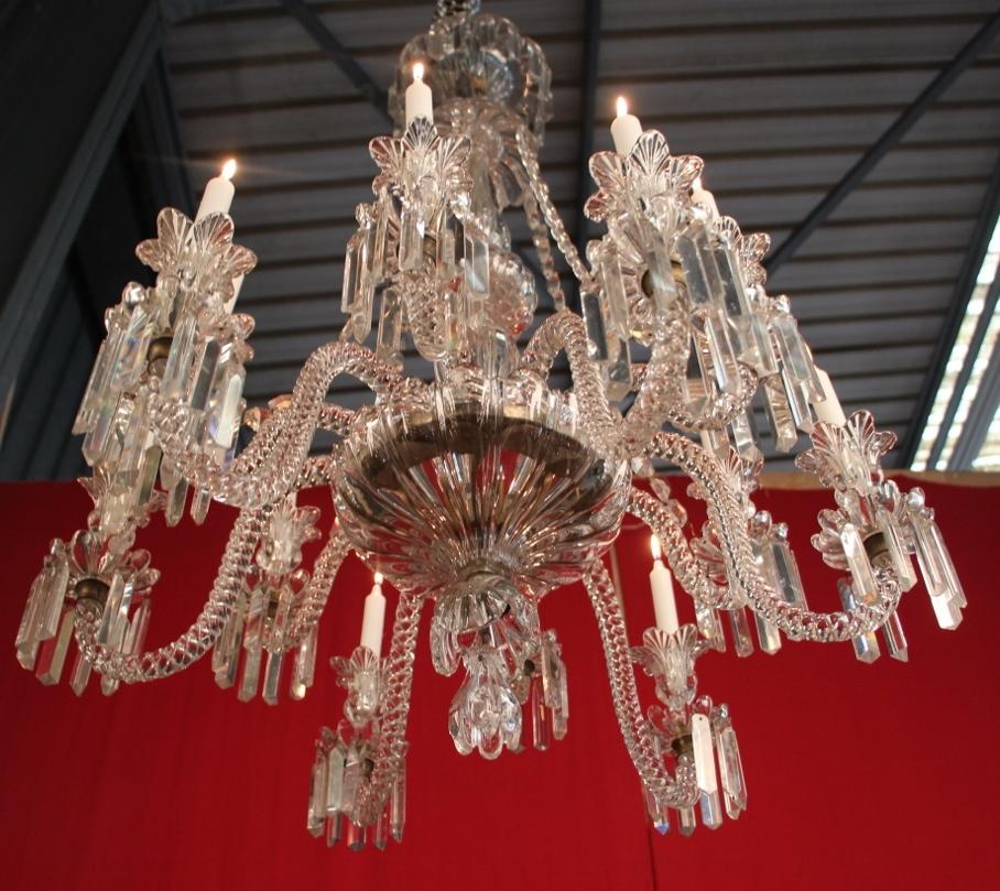 19th century baccarat chandeliers