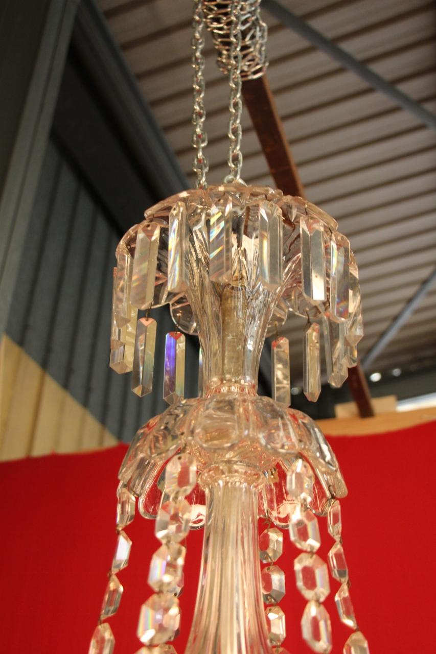 Baccarat Crystal Chandelier at 12 Lights 19th Century 1