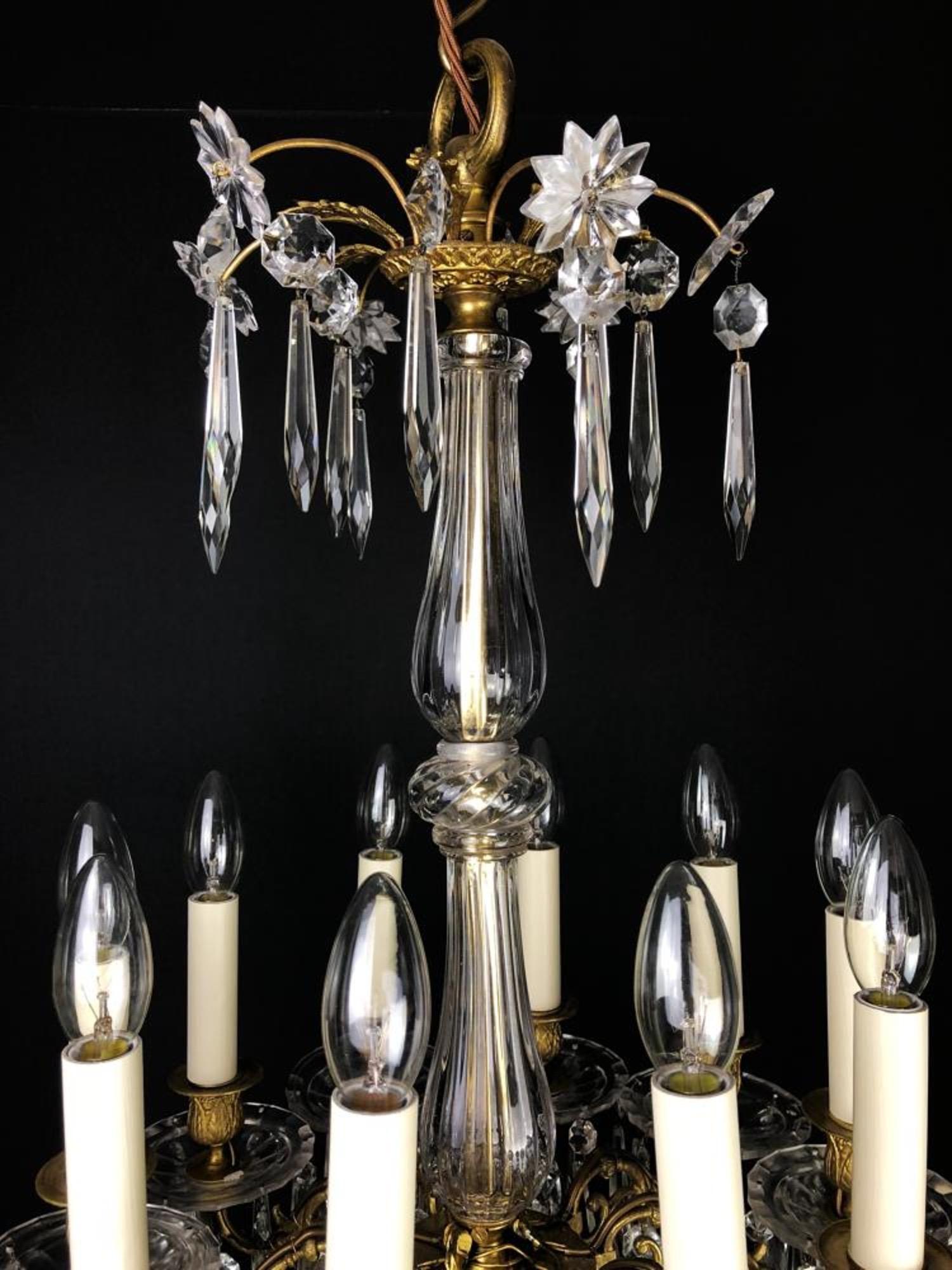 Baccarat Crystal Chandelier In Good Condition For Sale In London, GB