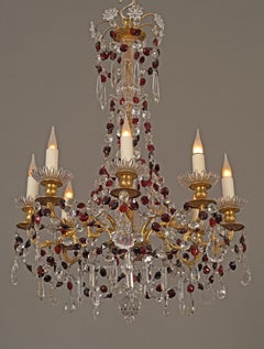 Baccarat, Crystal Chandelier, France, circa 1890