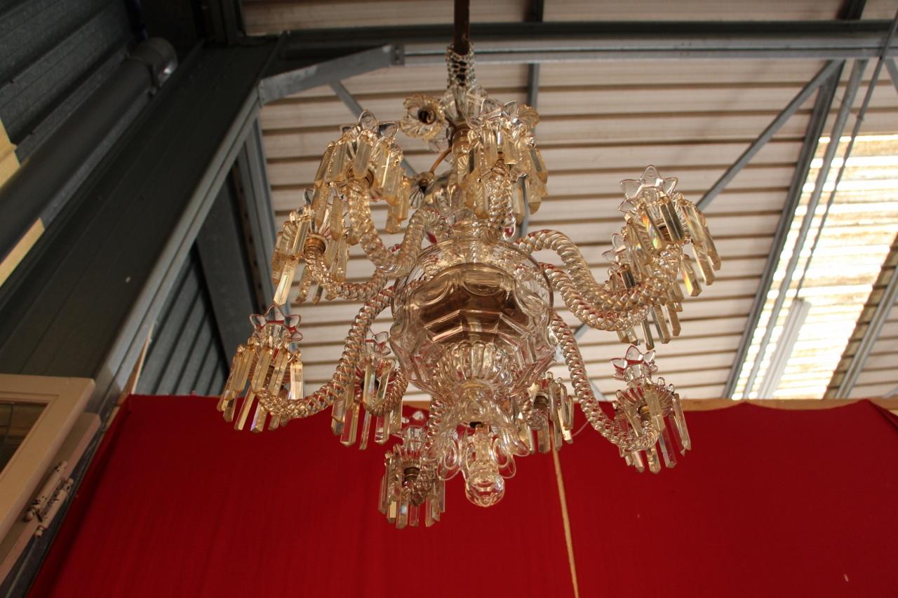 Baccarat Crystal Chandelier with 10 Branches Baccarat Chandelier 1