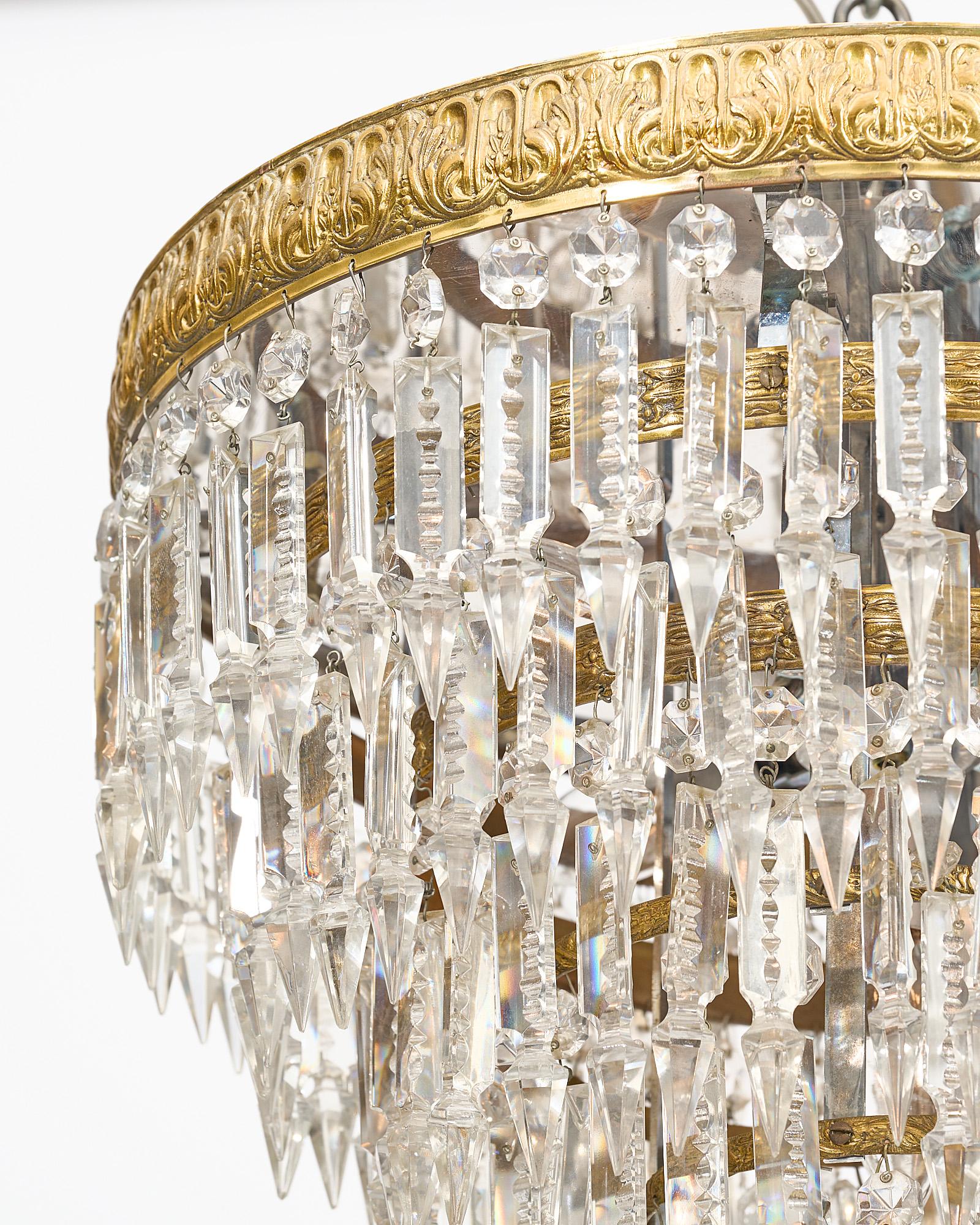 Baccarat Crystal Chandeliers For Sale 1