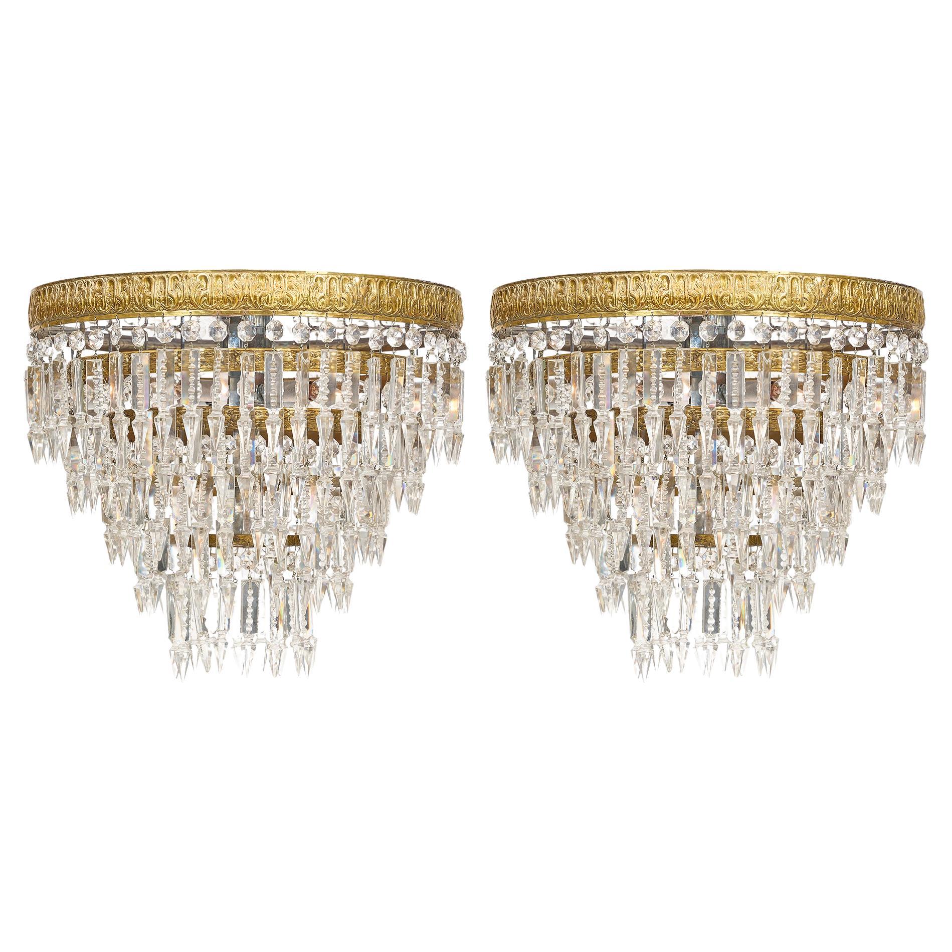 Baccarat Crystal Chandeliers For Sale