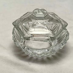 Baccarat Crystal Covered Dish, 20th Century