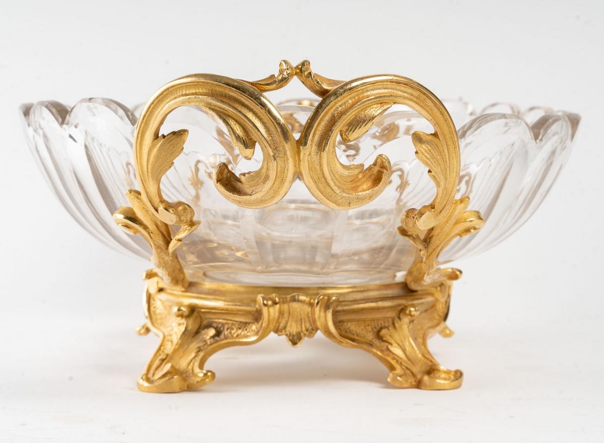 Napoleon III Baccarat Crystal Cup Сentre de Table