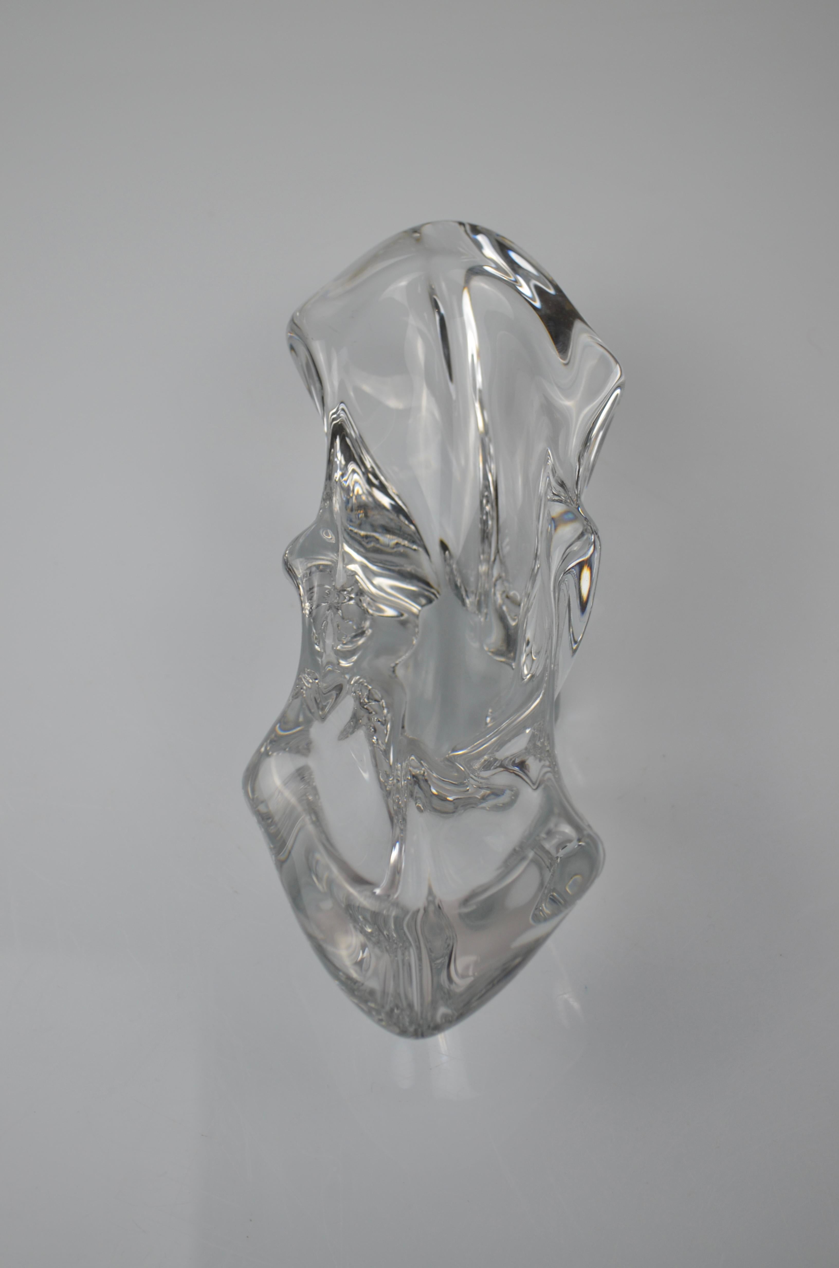 Baccarat Kristallschale / Dekorative Schale, Frankreich, signiert im Angebot 5