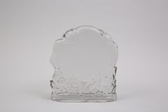 Baccarat Crystal Elephant Figurine, Art Deco Style, France, Circa 1924