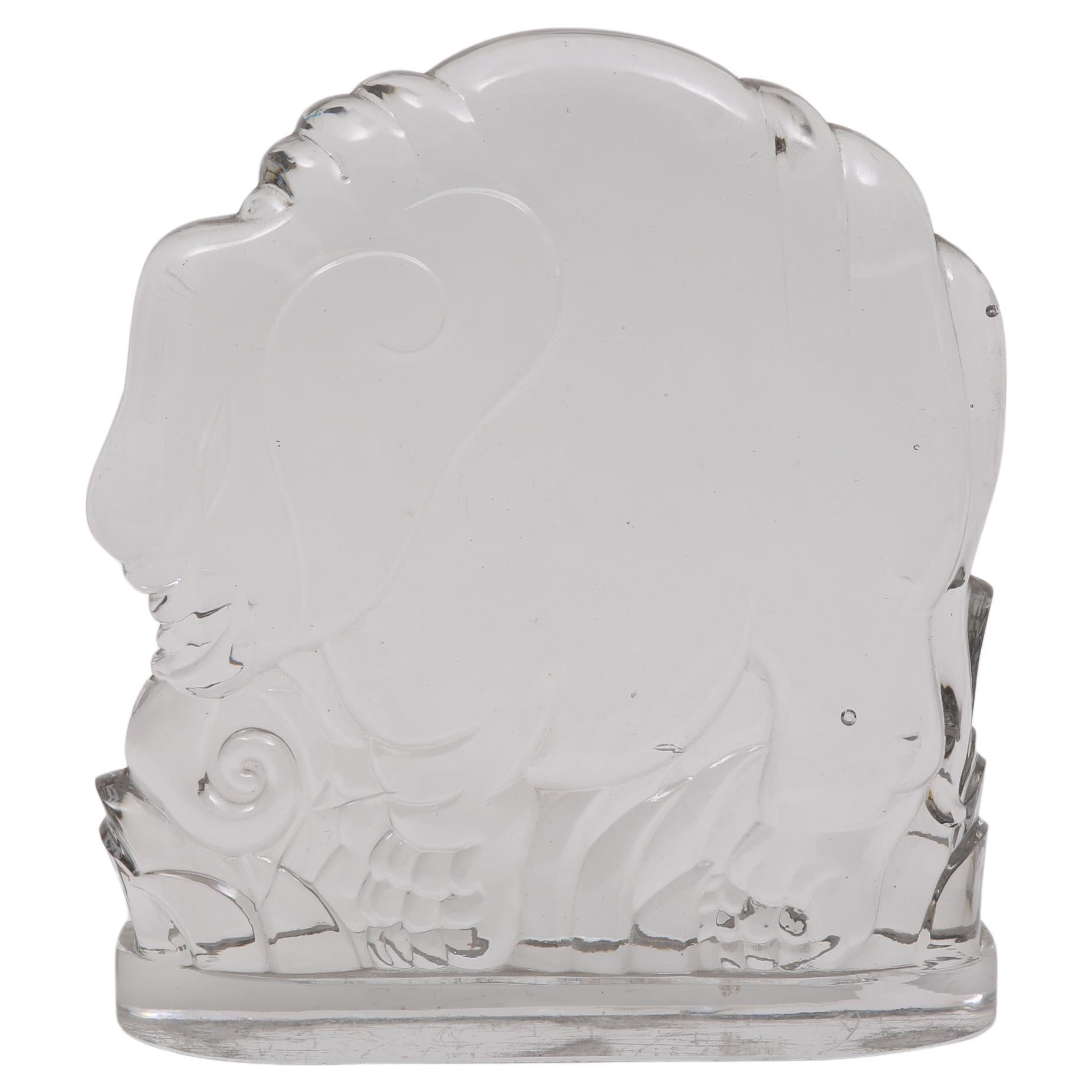 Baccarat Crystal Elephant Figurine