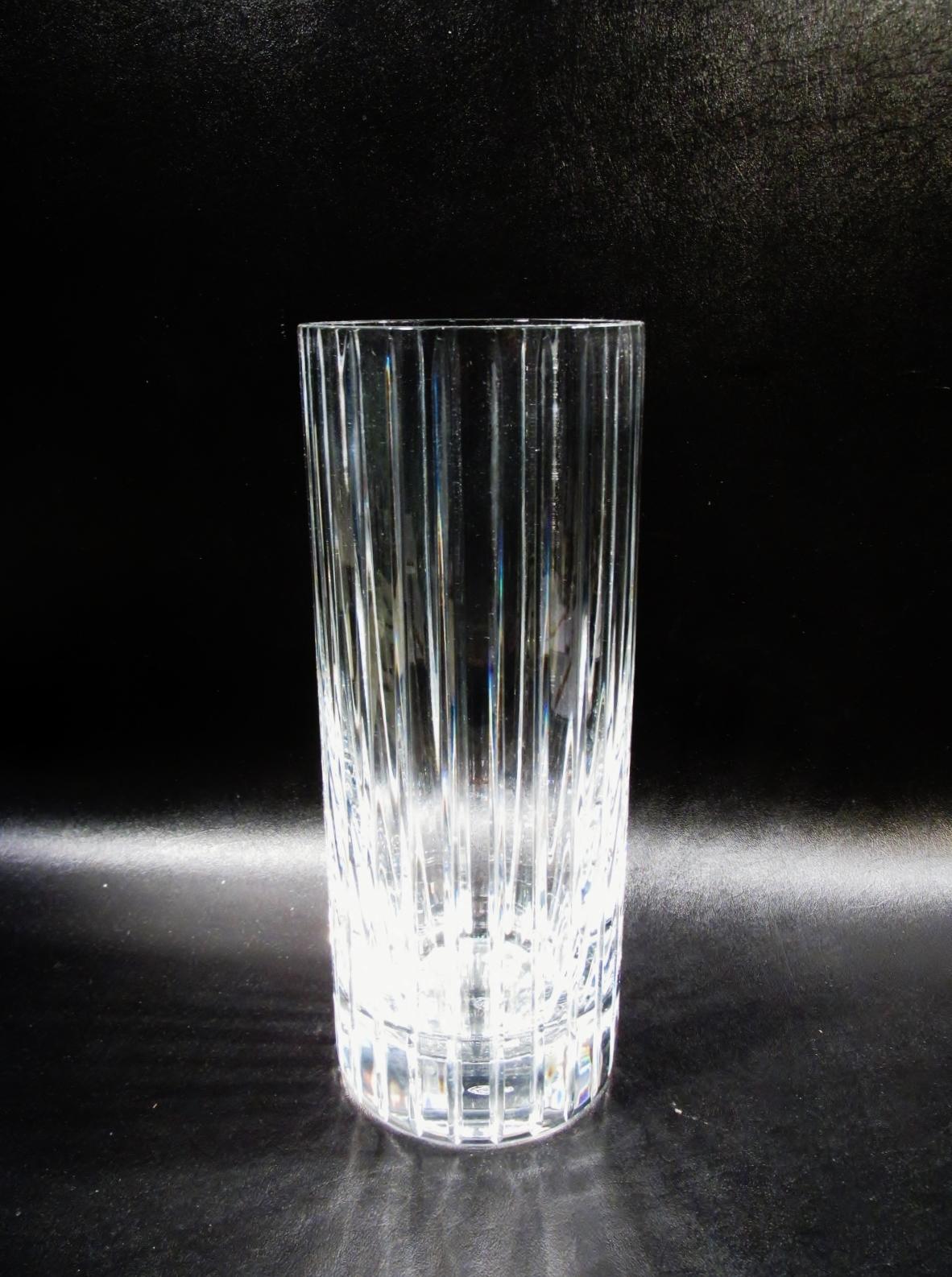 baccarat glass vase