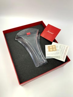 Vase Ginko en cristal de Baccarat:: France