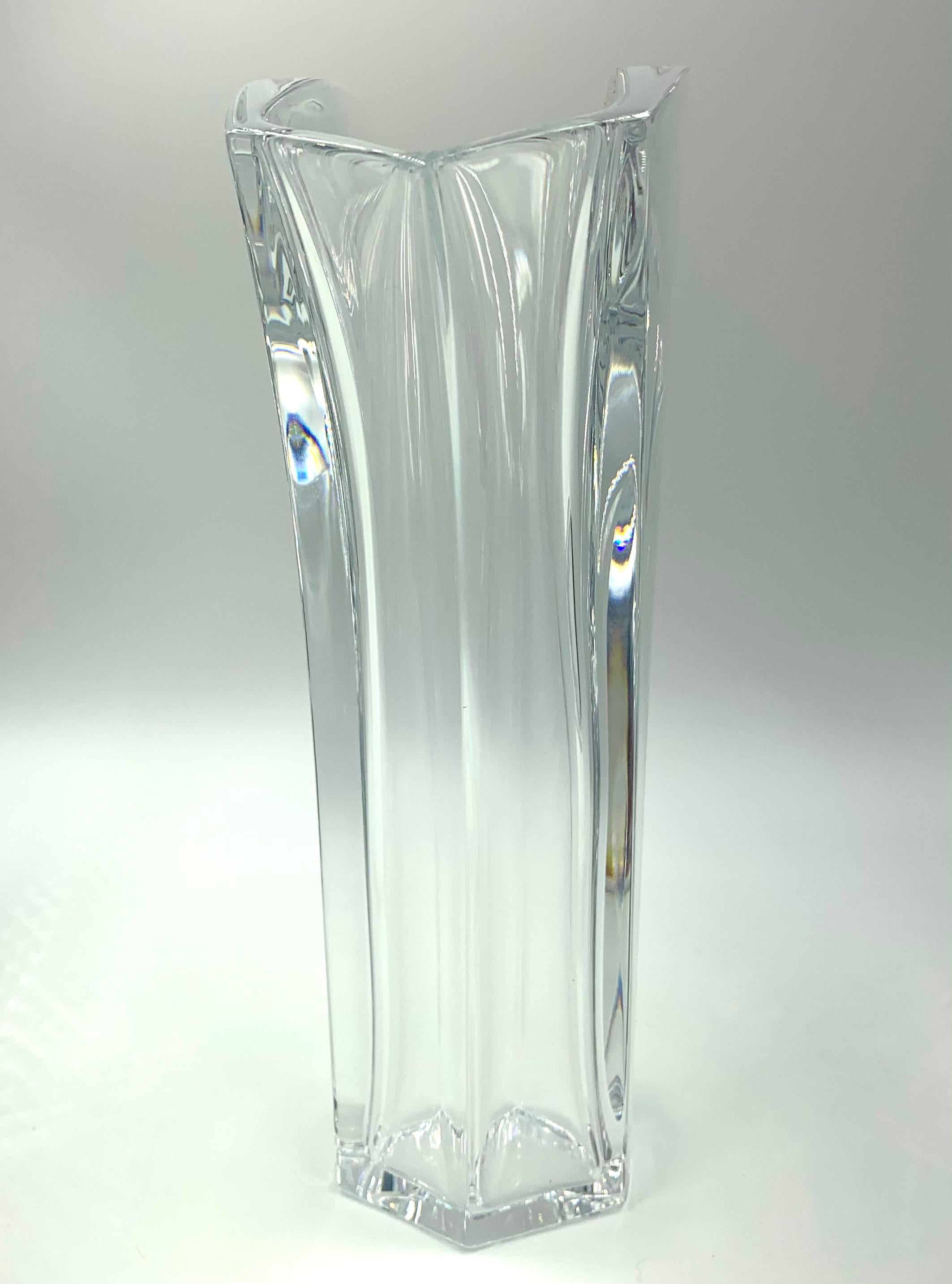 baccarat ginkgo vase