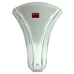 Ginko-Vase aus Baccarat-Kristall:: Frankreich