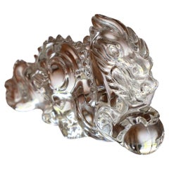 Baccarat Crystal Glass Zodiac Dragon