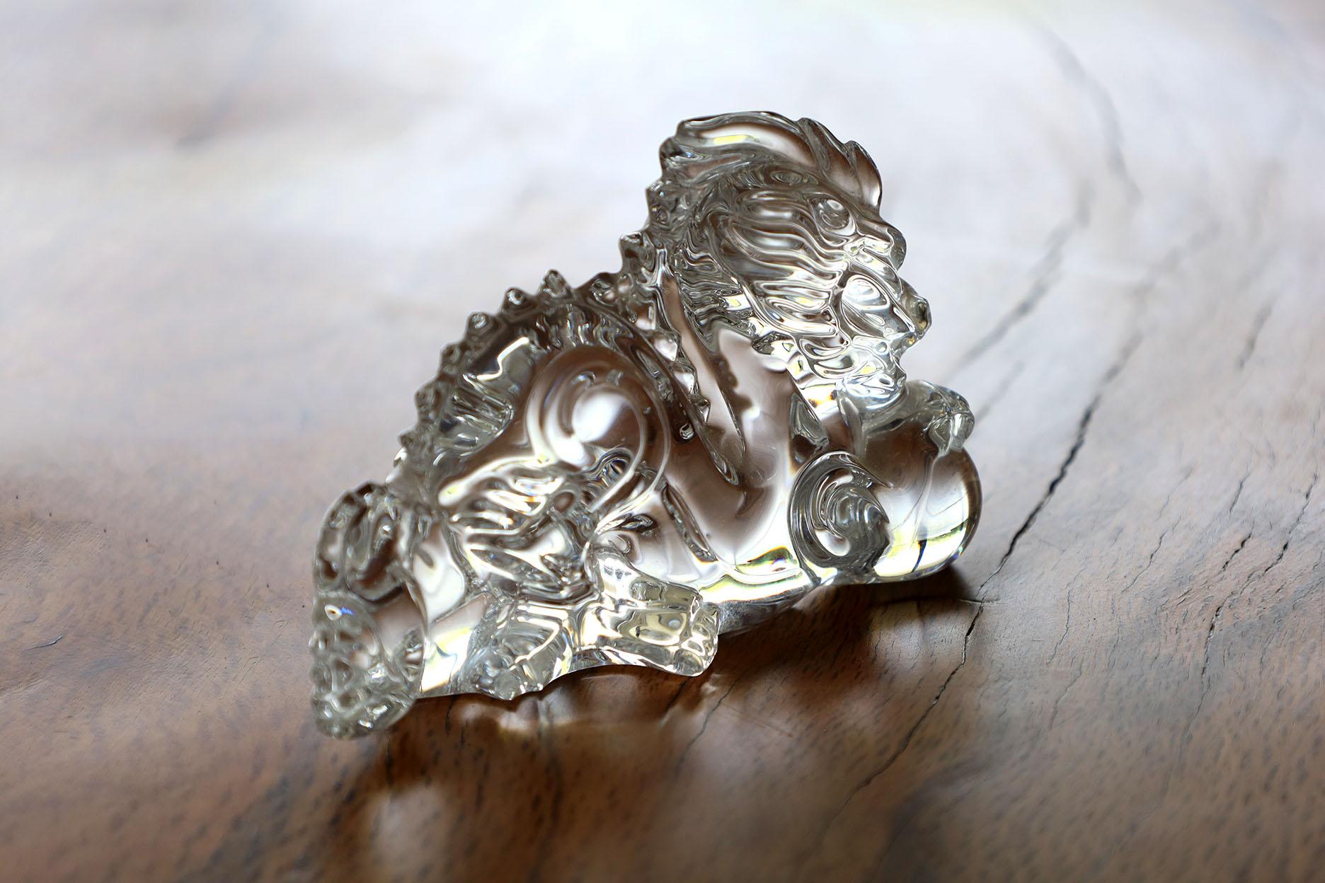 Baccarat Crystal Glass Zodiac Dragon For Sale 1