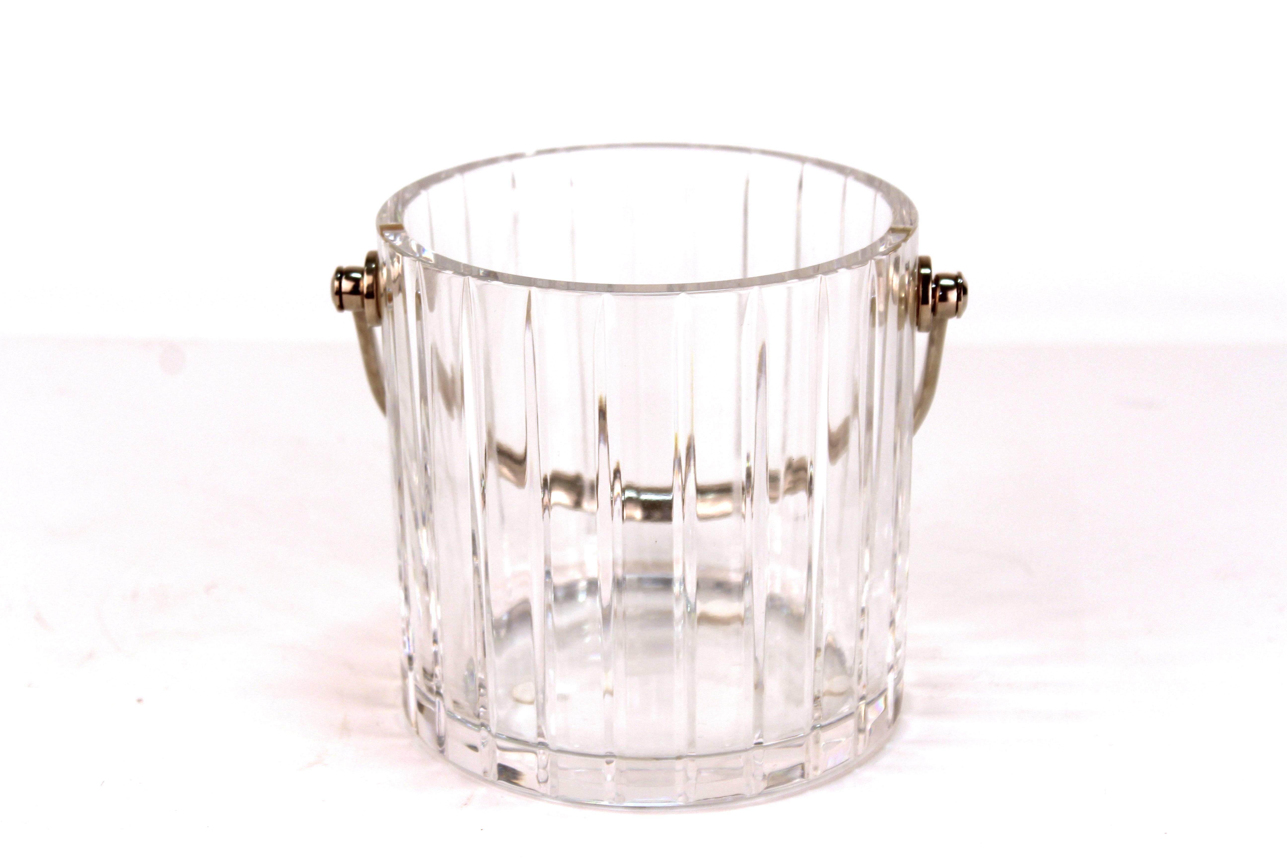 baccarat crystal ice bucket