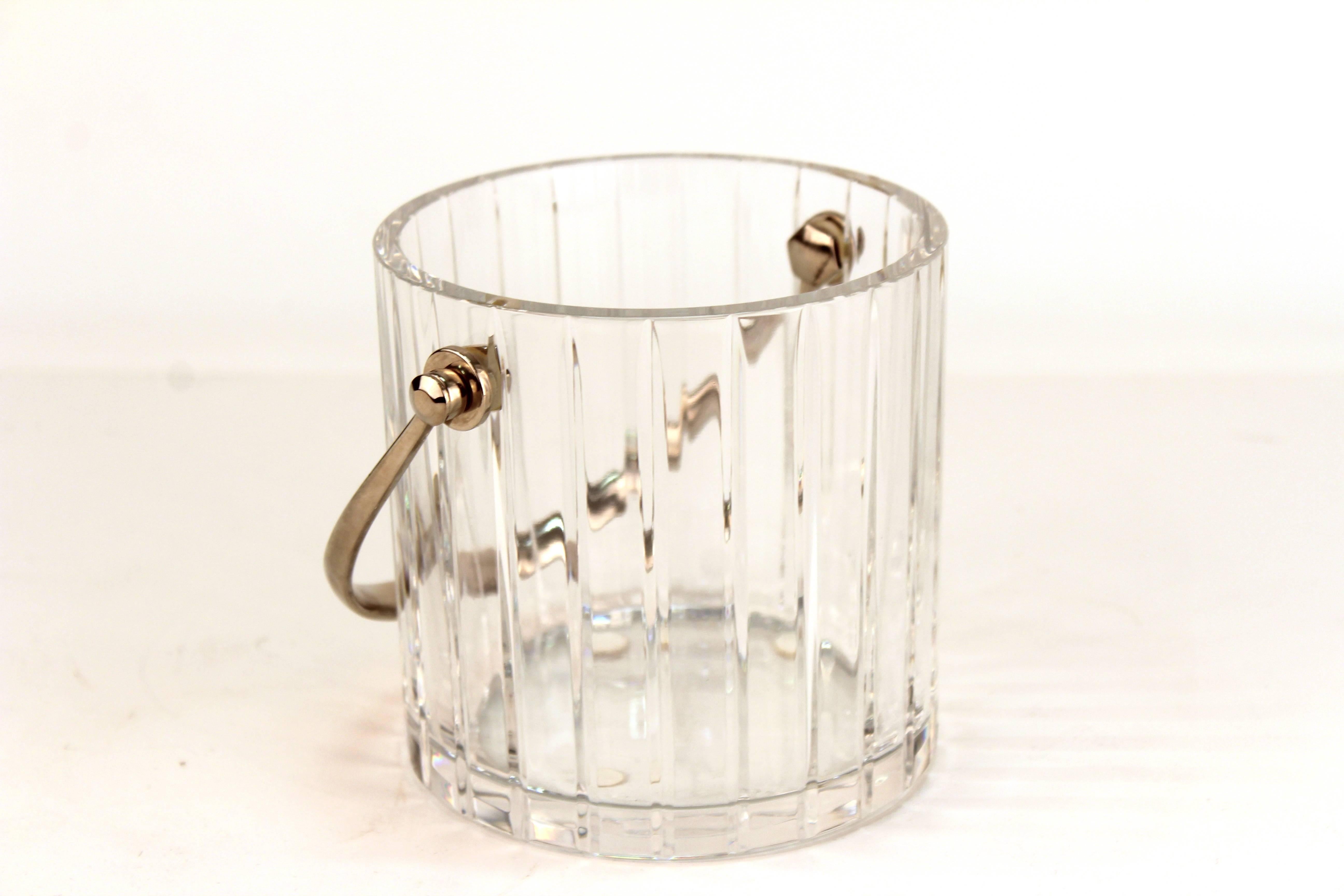 Modern Baccarat Crystal 'Harmonie' Ice Bucket