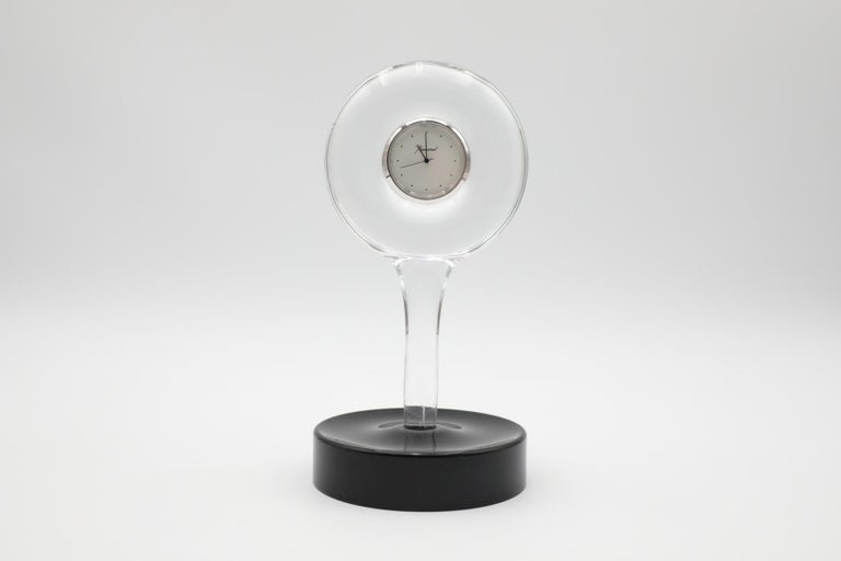 Reloj de sobremesa Hypnos Pendulette de cristal de Baccarat