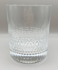 Baccarat crystal ice bucket - Nancy cut pattern - signed