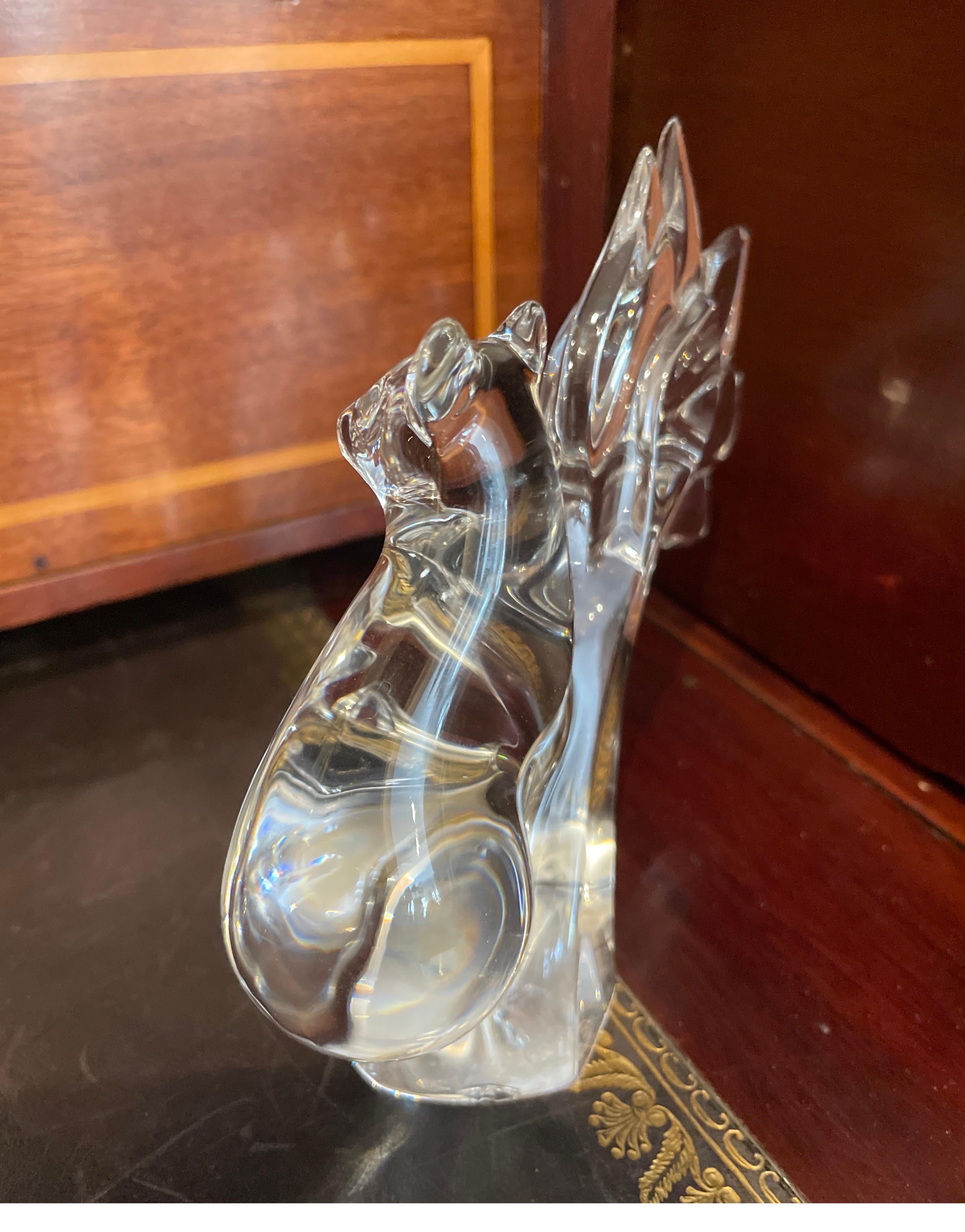 Baccarat Crystal Koala Bear Figurine In Excellent Condition For Sale In West Palm Beach, FL