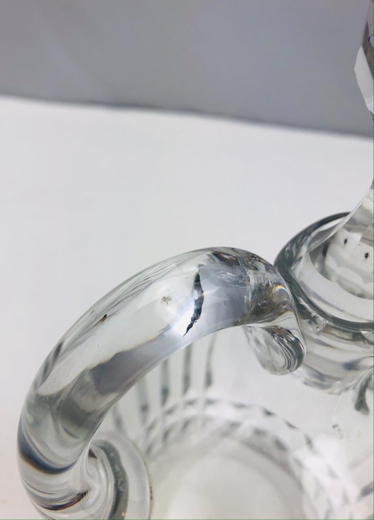 Baccarat Crystal Liquor Decanter or Carafe, Mid20th Century at 1stDibs