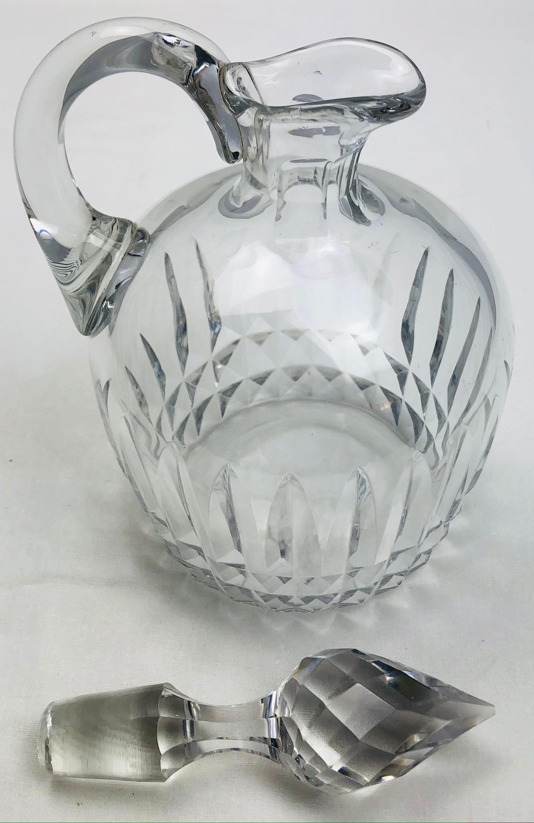 Baccarat Crystal Liquor Decanter or Carafe, Mid-20th Century 3