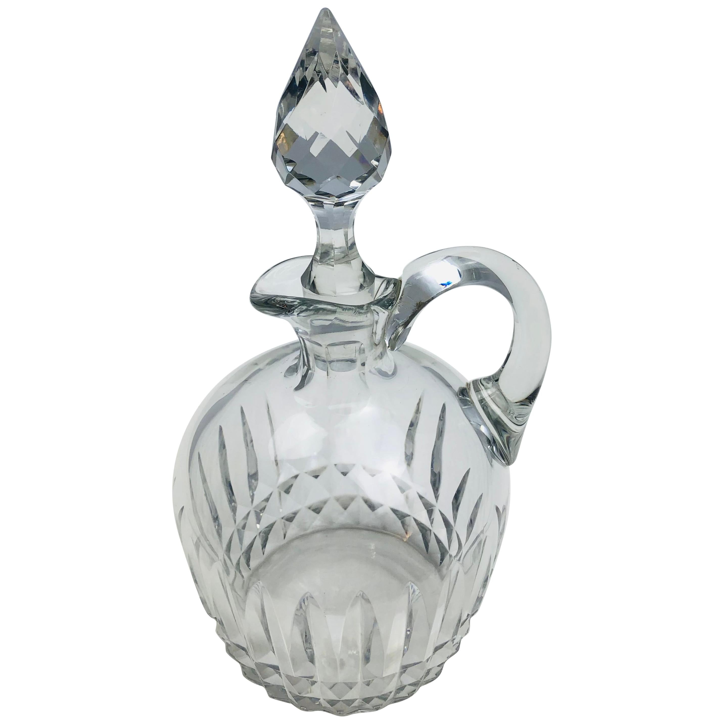 Baccarat Crystal Liquor Decanter or Carafe, Mid-20th Century