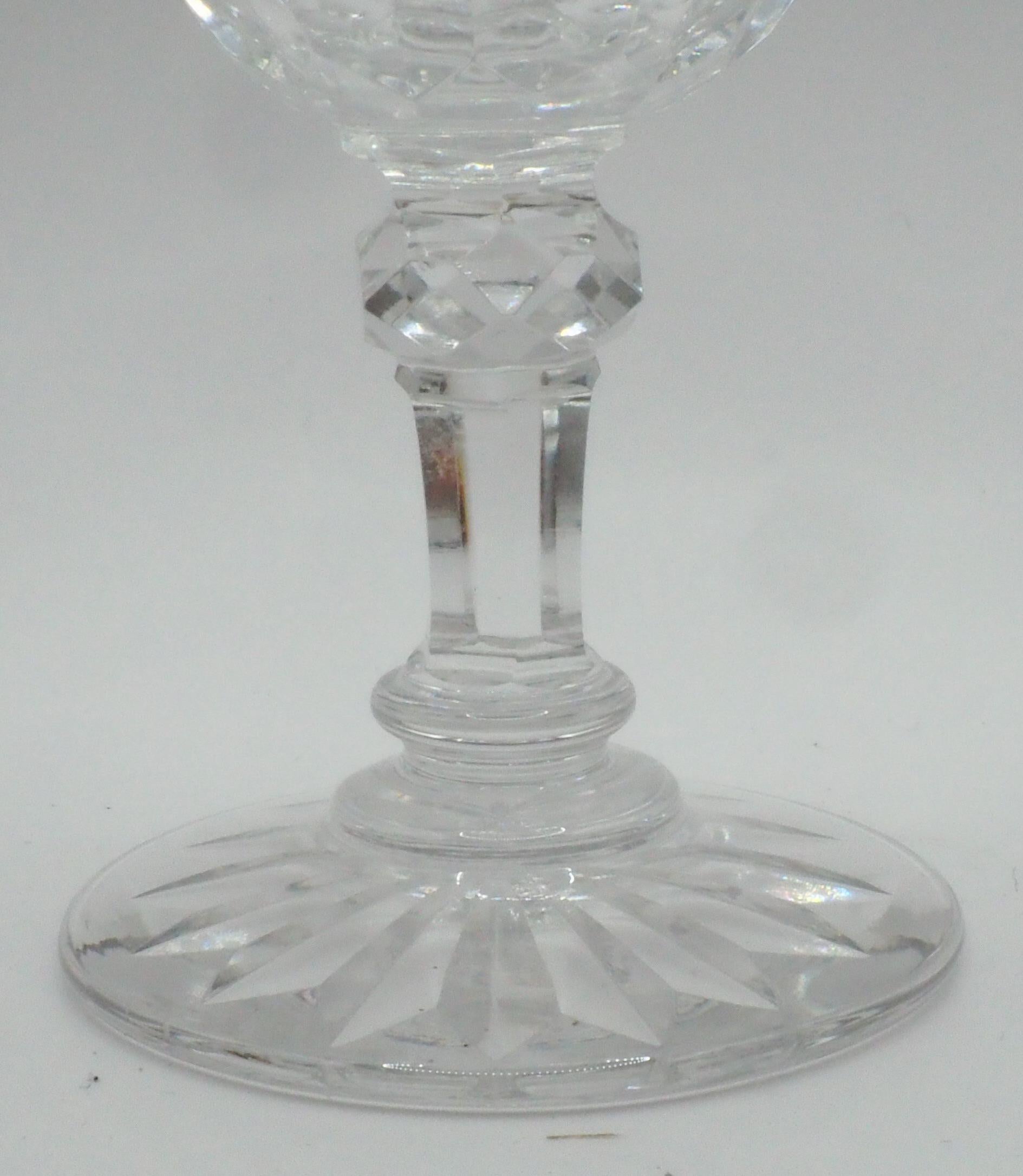 Servizio di liquori in cristallo Baccarat, 12 pezzi - motivo Juvisy - Palazzo dell'Eliseo 1
