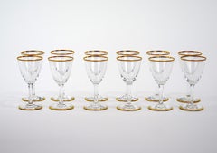 Baccarat Crystal Liquor / Sherry Glassware Service / 12 People