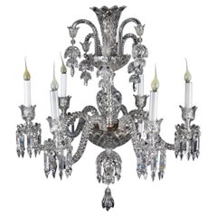 Baccarat Crystal Louis XVI Style Chandelier