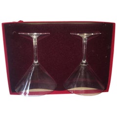 Baccarat Crystal Martini Glasses