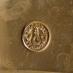 Baccarat Crystal "Maxim" Champagne Bucket with Brass Handles