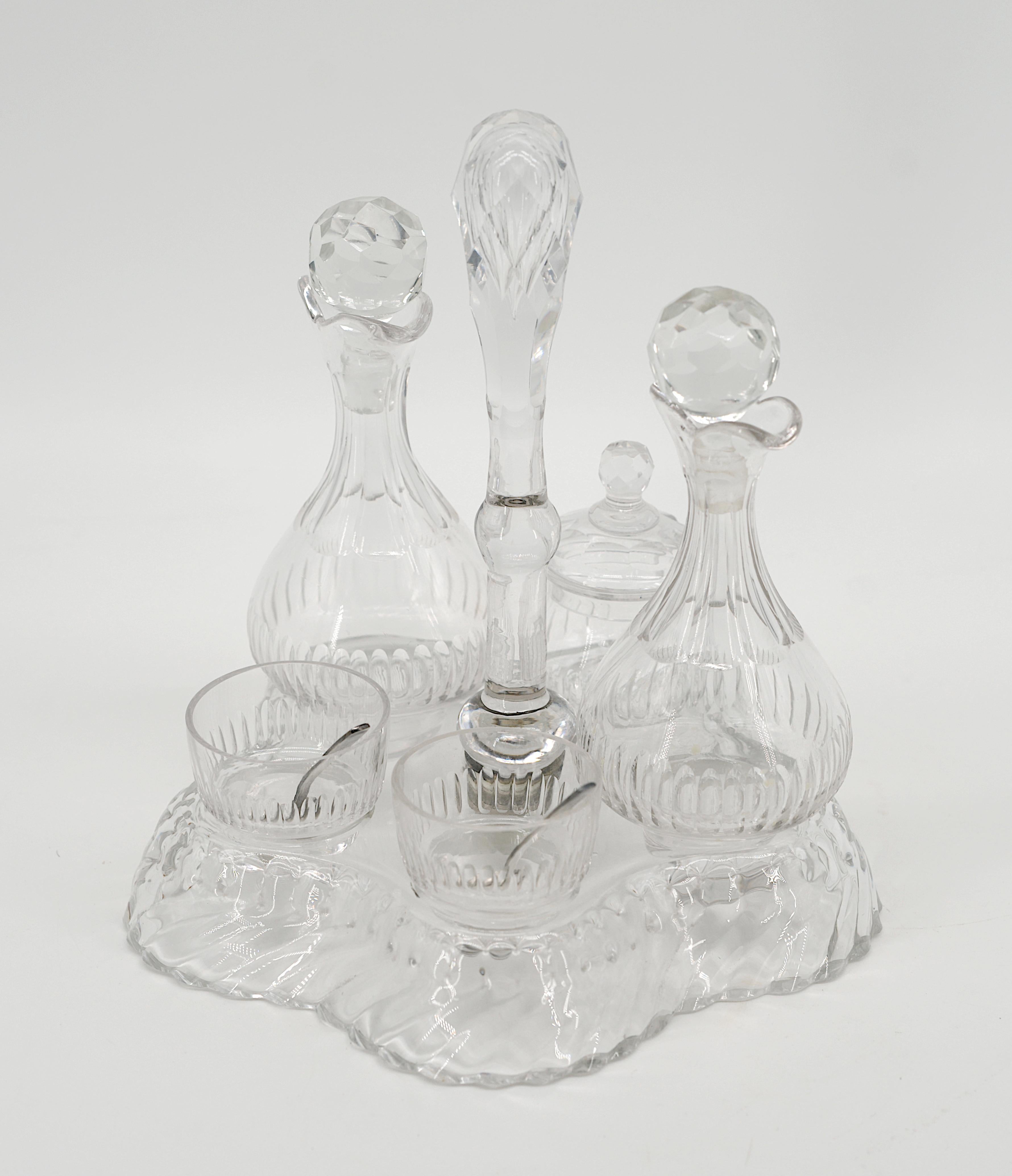 BACCARAT Aceite y Vinagre de Cristal en Excelente estado para la venta en Saint-Amans-des-Cots, FR