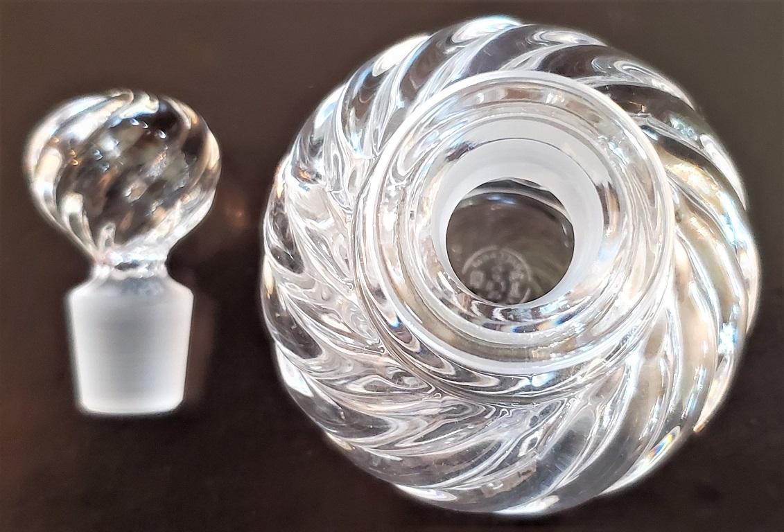 baccarat crystal bottle