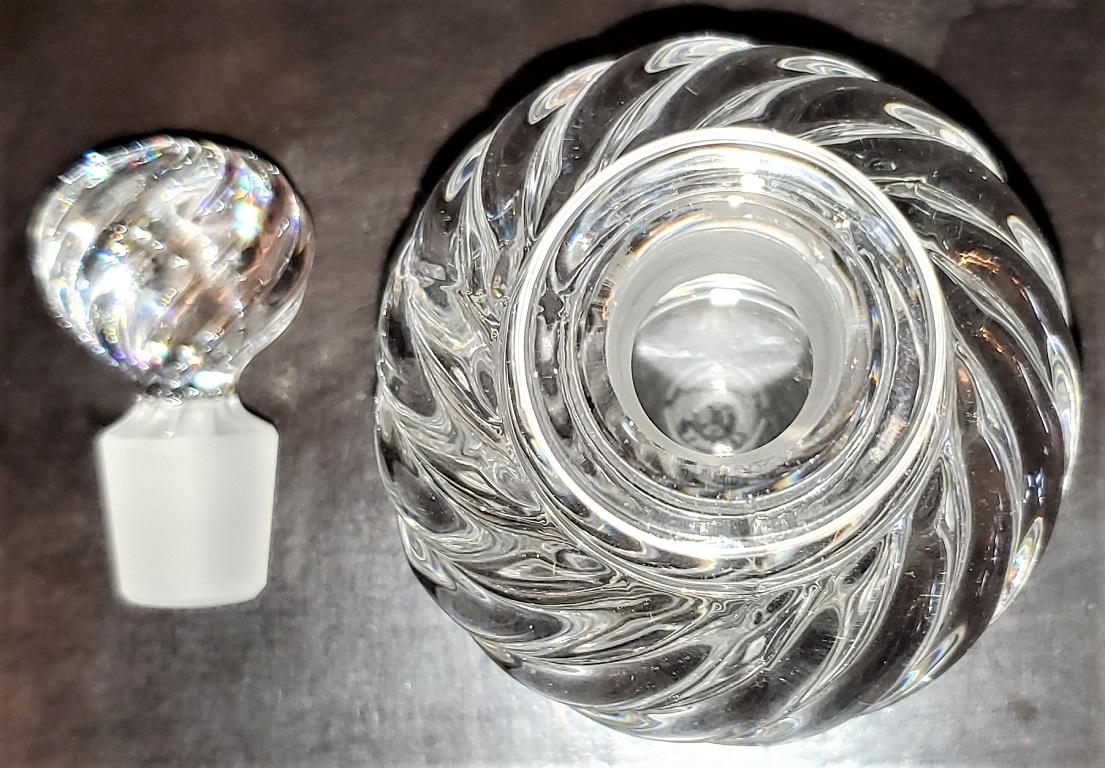 Louis XVI Baccarat Crystal Perfume Bottle
