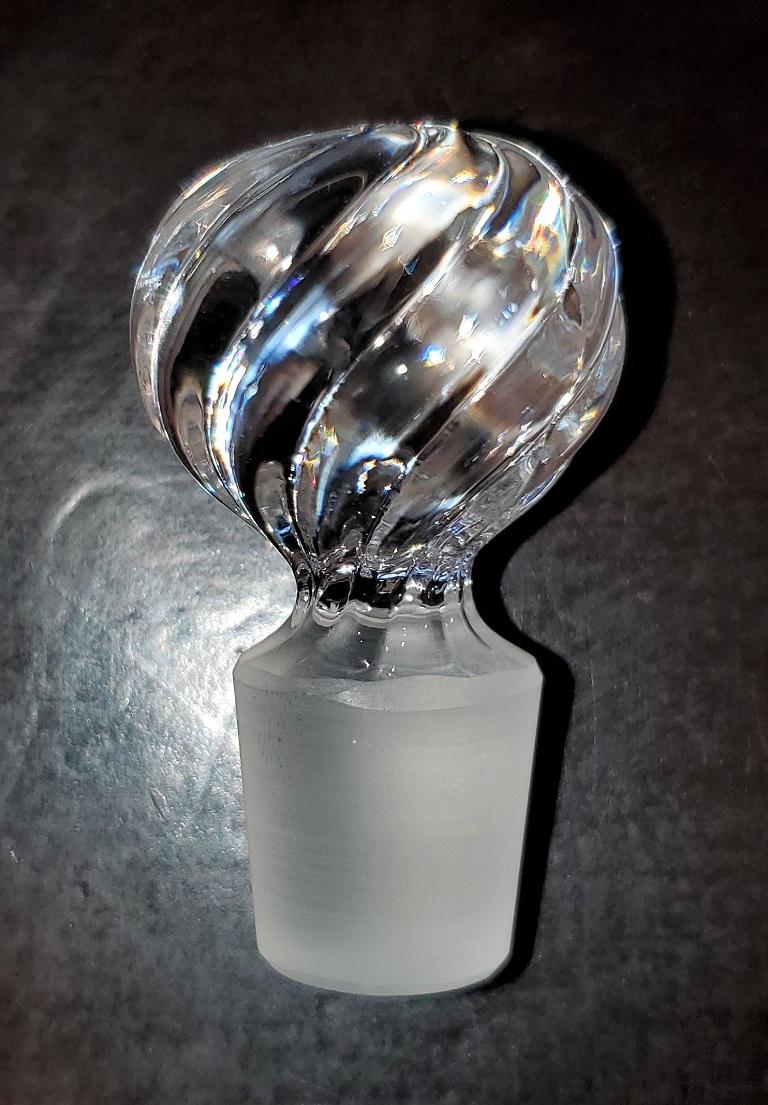 French Baccarat Crystal Perfume Bottle