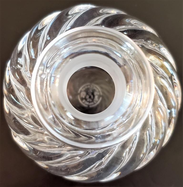 Baccarat Crystal Perfume Bottle In Good Condition In Dallas, TX