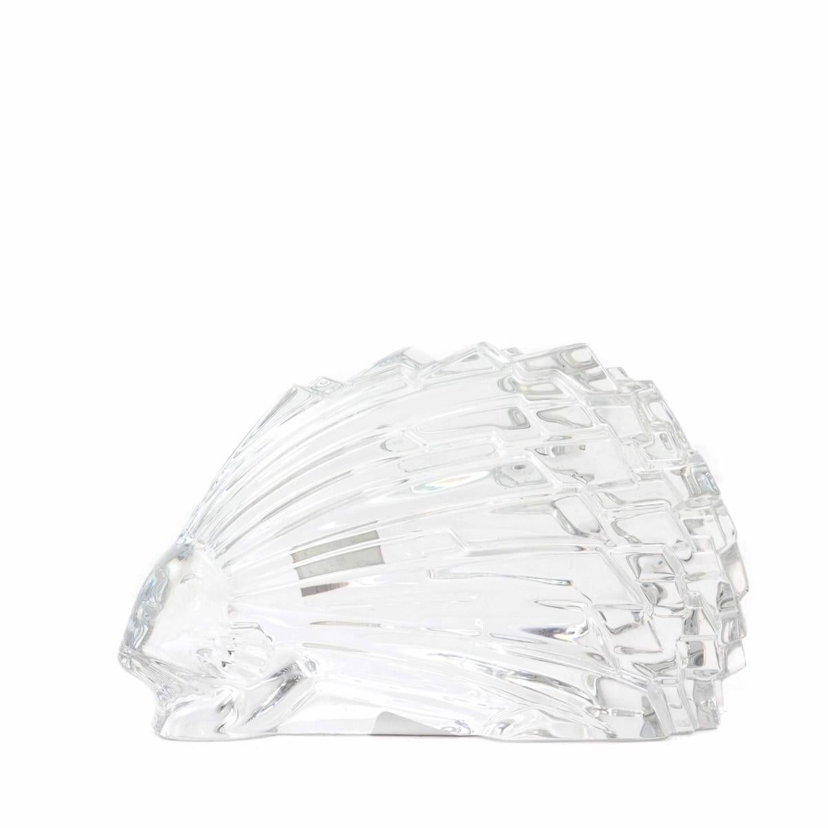 Modern Baccarat Crystal Porcupine, Signed, France