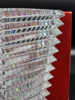 Baccarat crystal rectangular vase