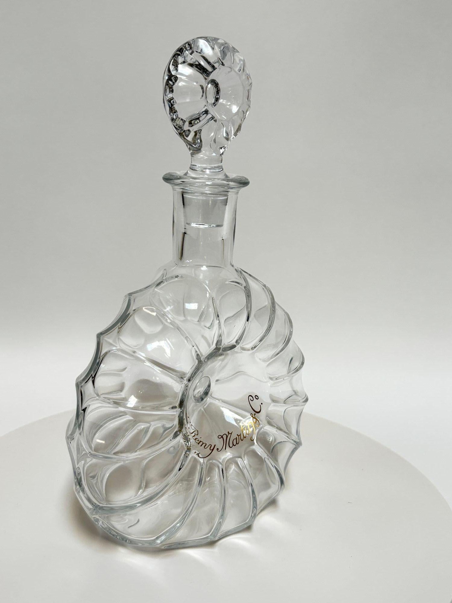 Baccarat Crystal Rémy Martin “Centaure” Decanter Donut Shell Form ...