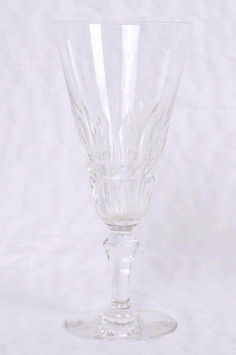 Cristal Service en cristal de Baccarat - Modèle Piccadilly - Période : 20e siècle en vente