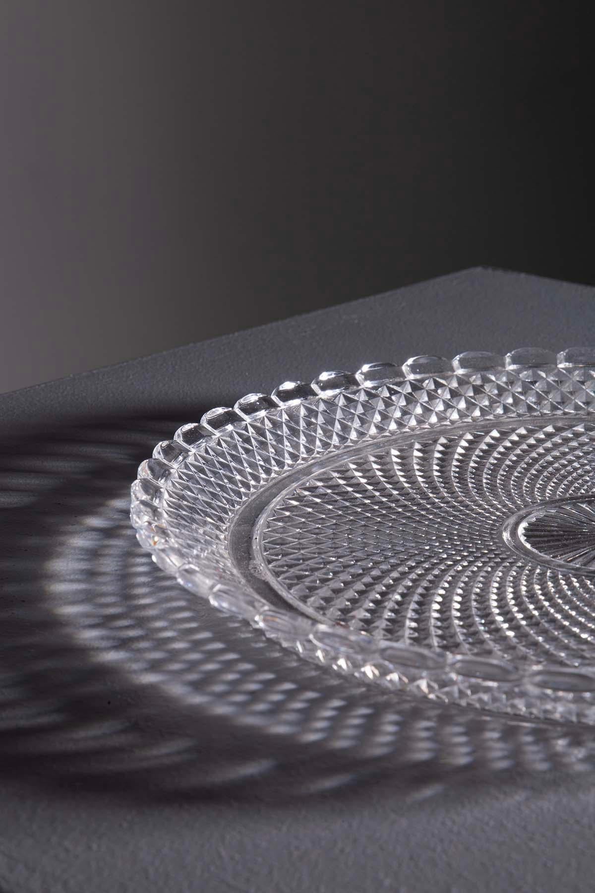 Plato para servir de cristal de Baccarat Cristal en venta