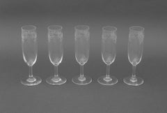 Baccarat Kristall "Sevigne" Champagner-Gläser, 5