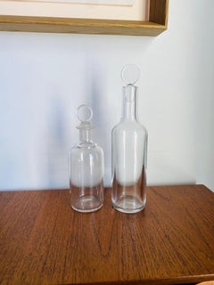 Baccarat Crystal Small Decanter/Cruet Set (Made in France)