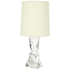 Lampe de table en cristal Baccarat