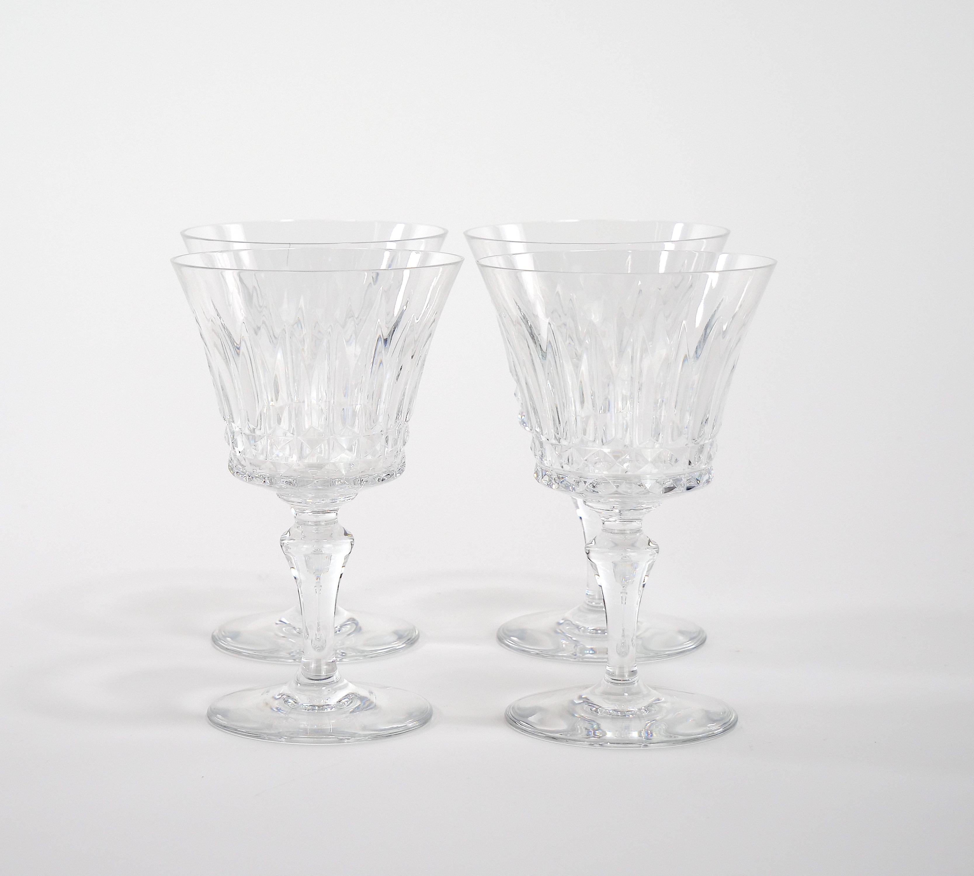 Baccarat Crystal Tableware / Barware Service / 12 People In Good Condition For Sale In Tarry Town, NY